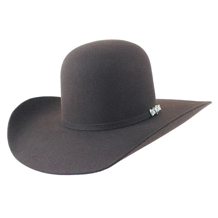 Open Crown Cowboy Hat Satin - S