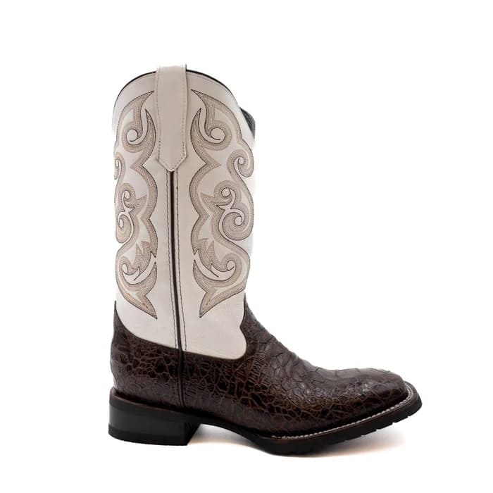 Ferinni Boot - Mens Dress Cowboy Boot  - Men's Ferrini Kai Sea Turtle Print Boots Handcrafted Brown  in Brown - 8D