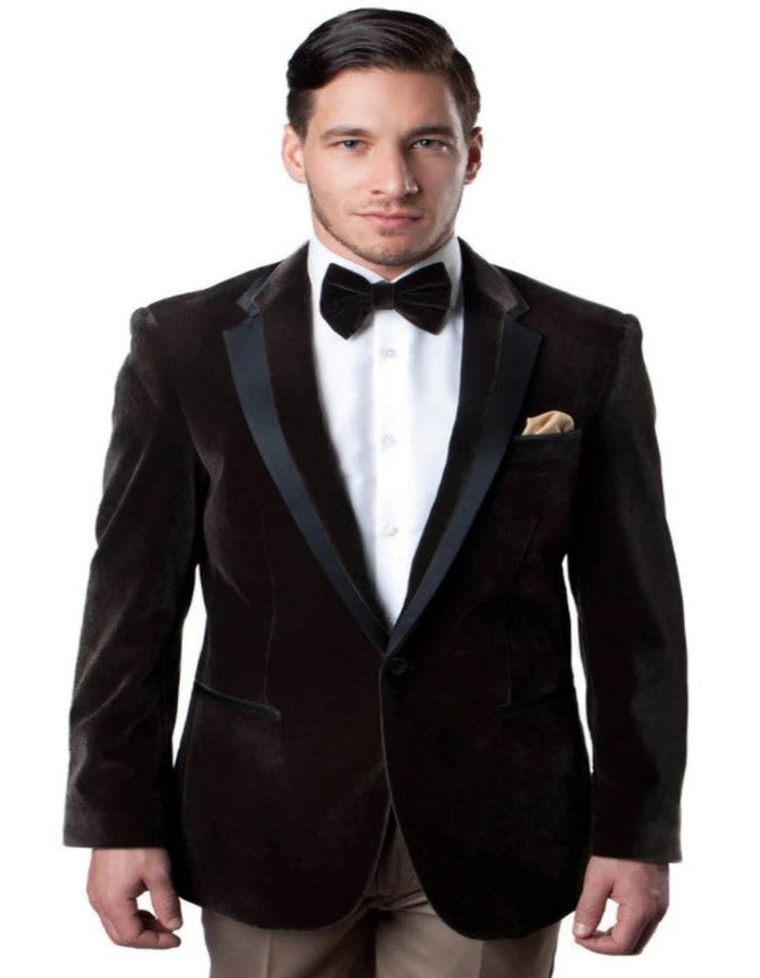Brown Wedding Suit - Jacket + Pants - Brown Tuxedo - Brown Groomsmen Suit