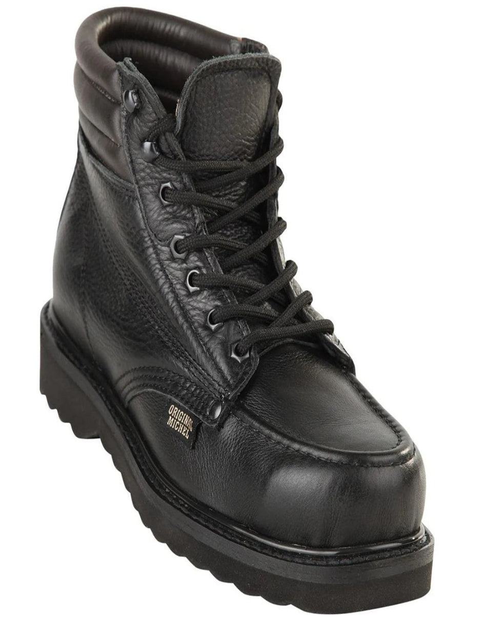 Original Michel Grisly Moc Toe Work Boots - 6 Standard / D / Medium