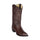 Los Altos Men's Brown Full Quill Ostrich Boots