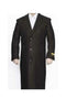 3 Button Ankle length Wool Dress Brown Top Coat/Overcoat | Winter men's Topcoat Sale