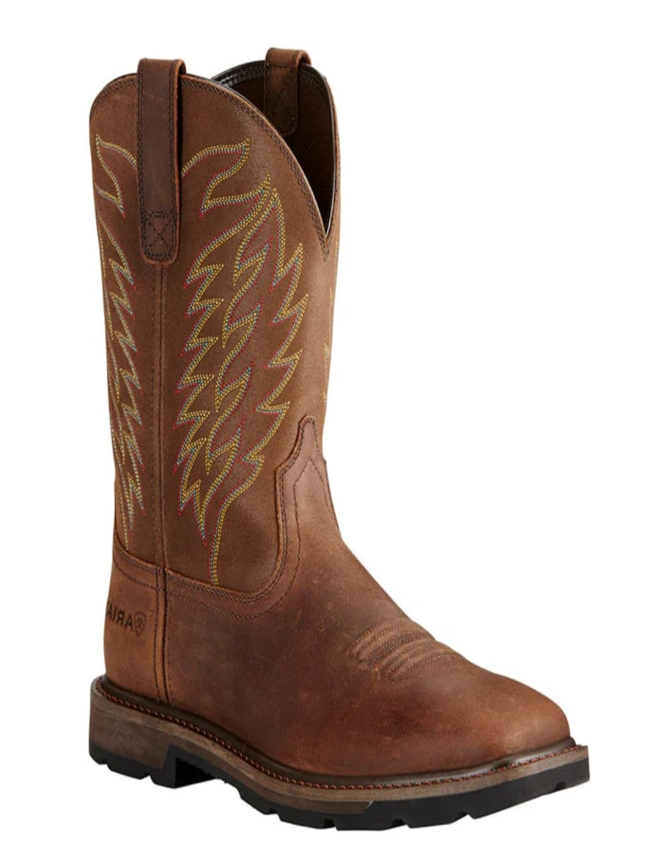 Groundbreaker Brown Work Boots - 7 Standard / D / Medium