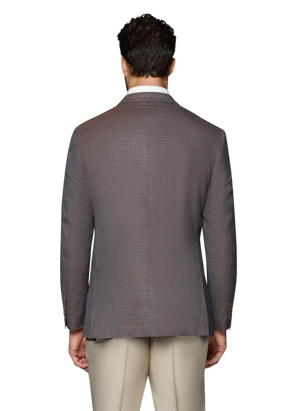 Brown Modern Fit Wool Sport Coat