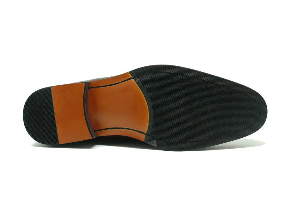 Carrucci Buckle Leather Strap Boots - 7.5