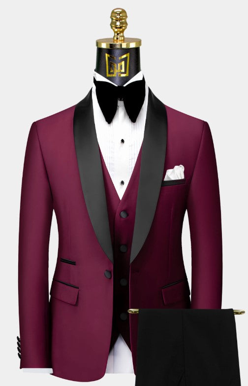 Classic Black Tuxedo – 3 Piece - 34 Short or Extra Small