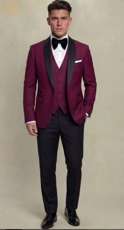 Classic Black Tuxedo – 3 Piece - 34 Short or Extra Small