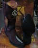 King Exotic Boots Burgundy ~ Wine ~ Maroon Color Snip Toe Genuine Stingray Mantarraya Skin Western Cowboy Dress Cowboy Botas De Mantarraya - Mantarraya Boots Cheap Priced For Sale Online