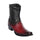Los Altos Faded Burgundy Ostrich Low Shaft European Square Toe Mens Boot
