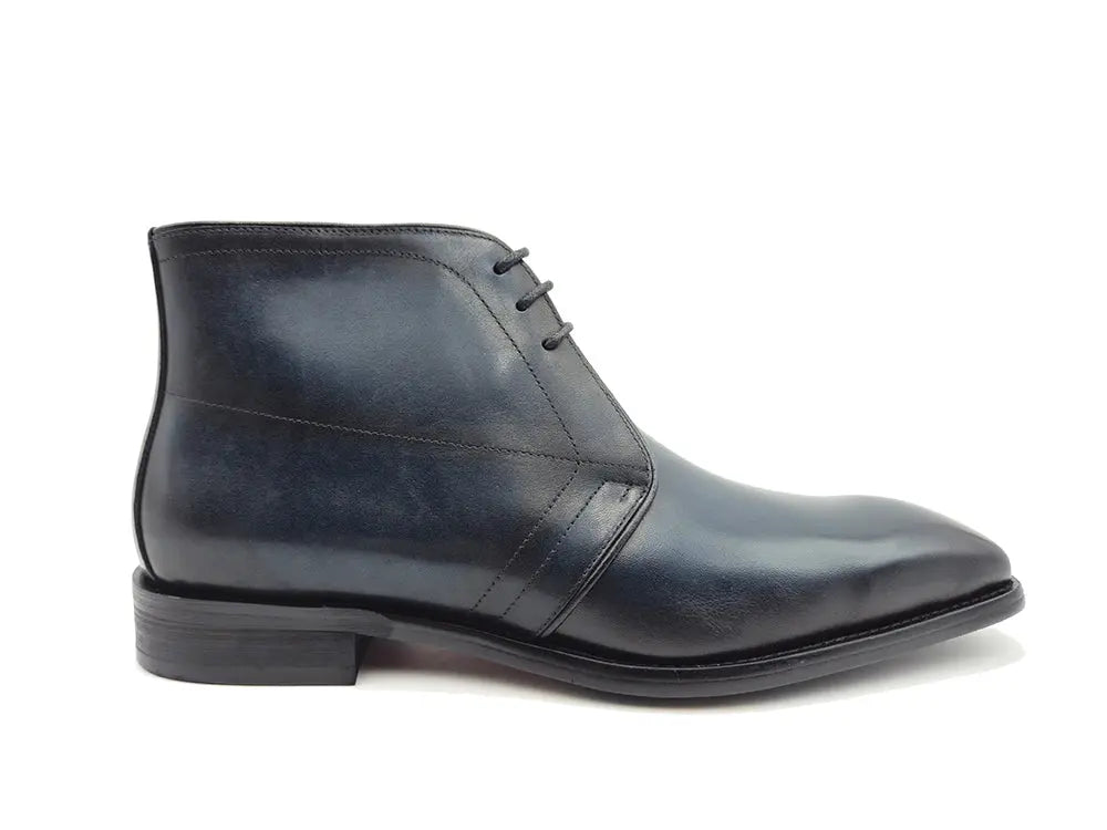 Burnished Calfskin Chukka Boot - 7