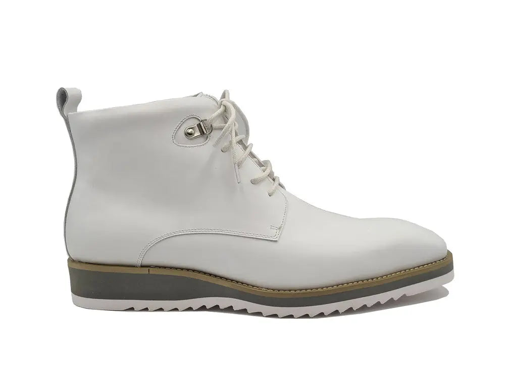 Burnished Calfskin Lace-Up Boot-New Designer Collection - 7