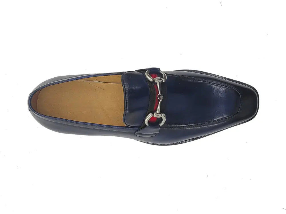 Burnished Calfskin Slip-On Loafer - 7.5