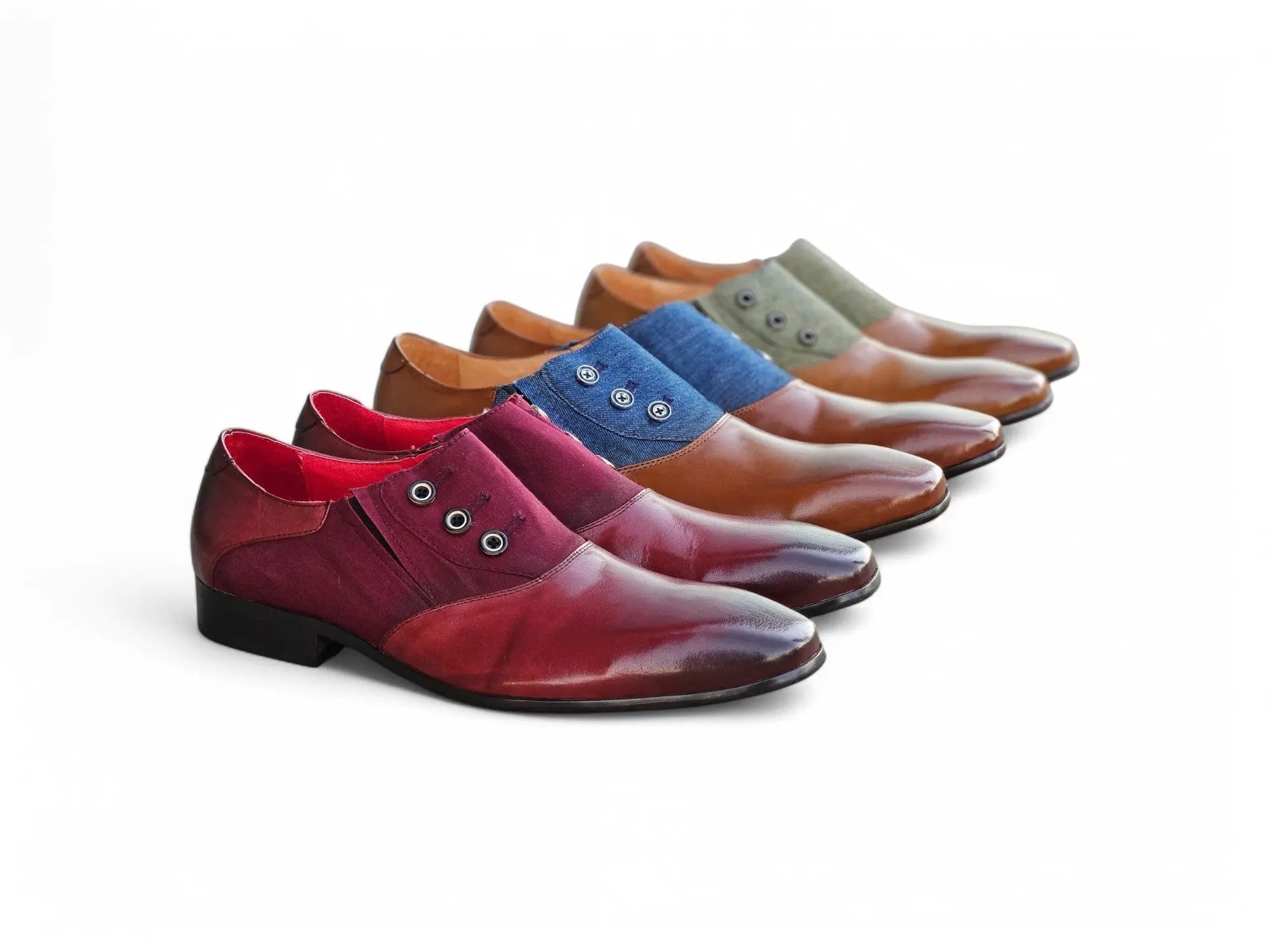 Carrucci Button-up Slip-on Loafer - 7.5