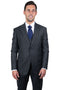 "Mens Stacy Adams Suit - Stacy Adams  Suit Men's Charcoal Grey Two Button Vested Suit"