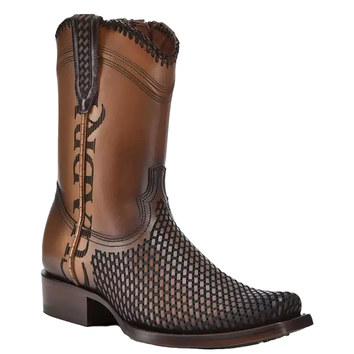 Men's Denver Woven Cowboy Boot - Brown