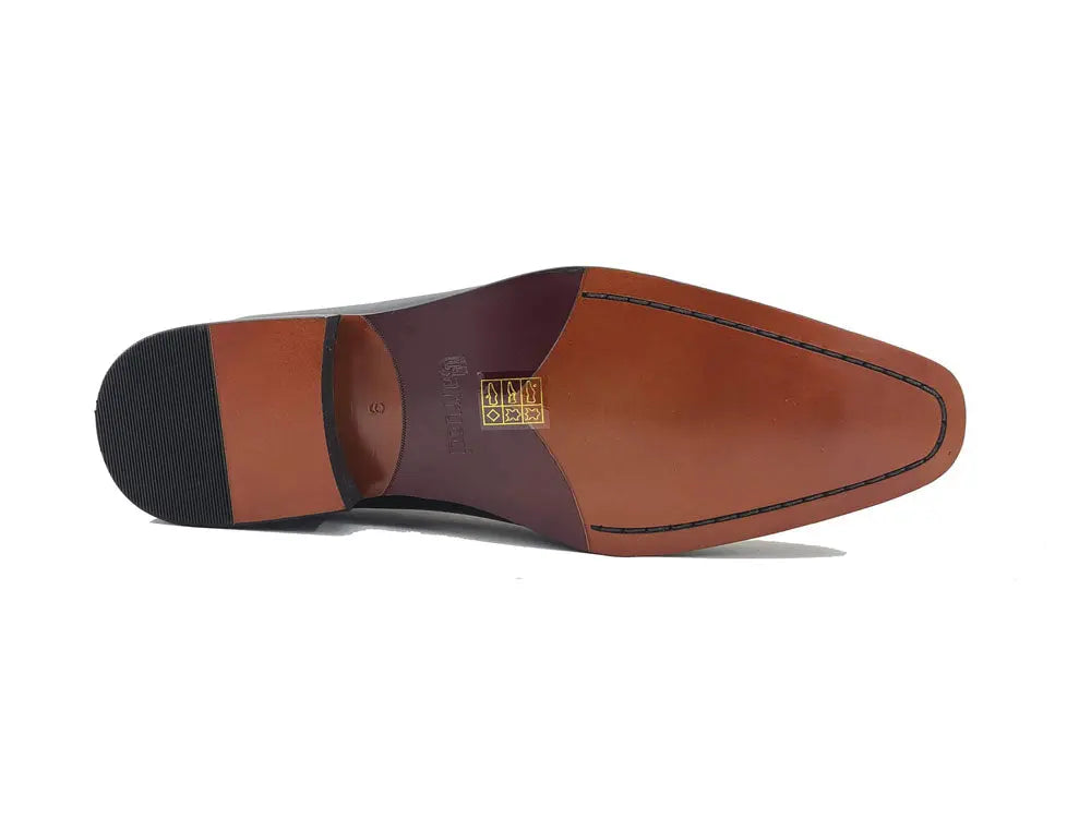 Carrucci Calf & Suede Three Buckles Monk Chukka Boot - 9.5
