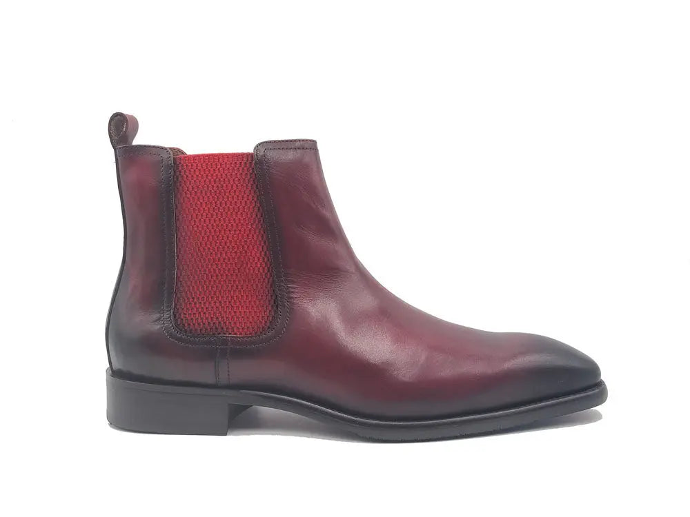 Calfskin Leather Chelsea Boot-New Designer Collection - 7.5