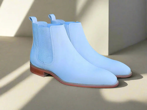 Carrucci Calfskin Leather Chelsea Boot