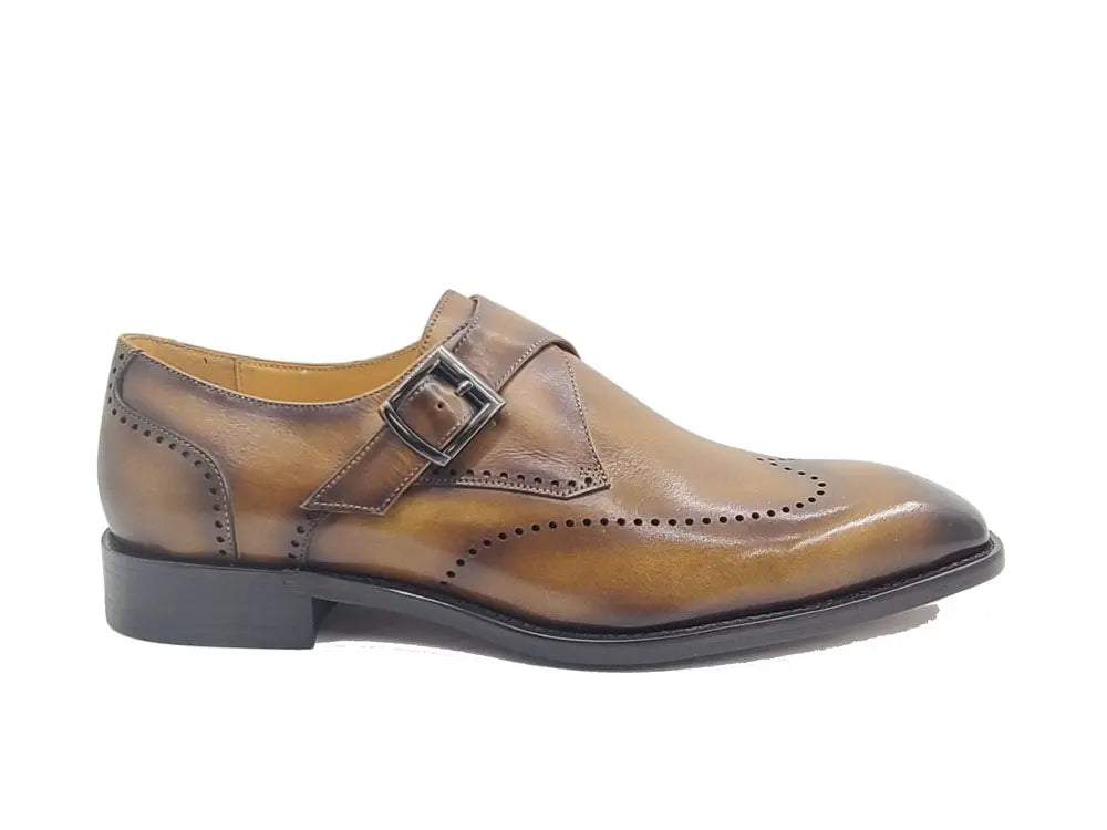 Calfskin Single Monk Loafer - 7.5