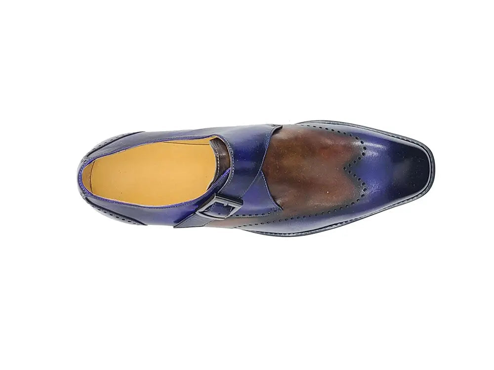 Carrucci Calfskin Single Monk Loafer - 9