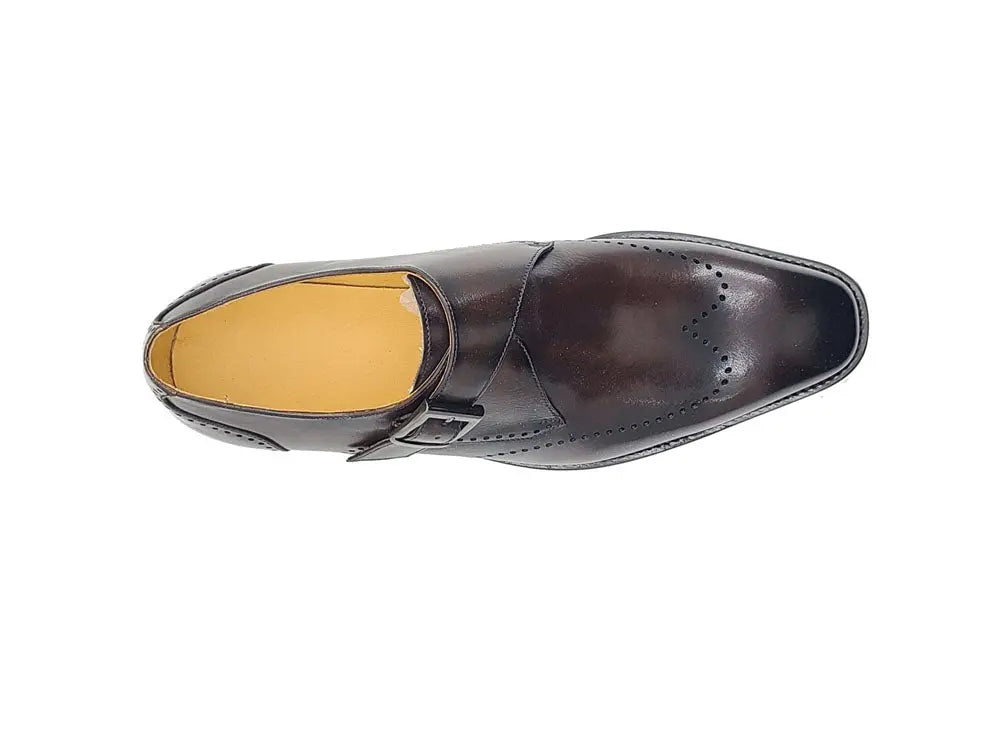 Carrucci Calfskin Single Monk Loafer - 9