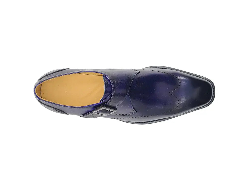 Carrucci Calfskin Single Monk Loafer - 9