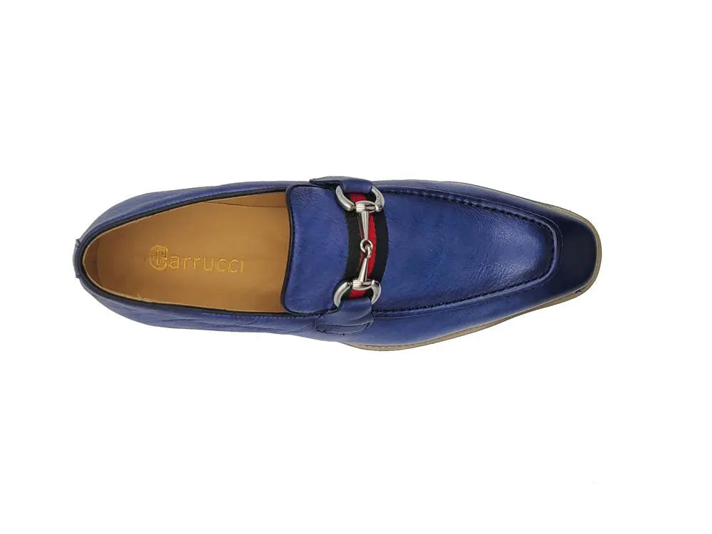 Carrucci Calfskin Slip-On Horsebit Loafer - 7.5
