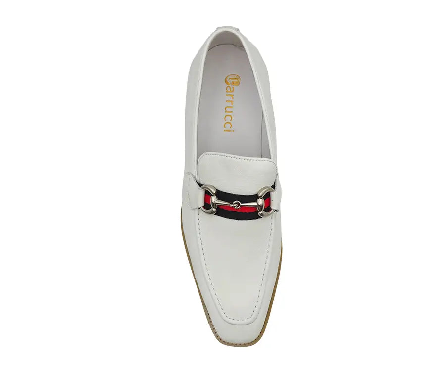 Carrucci Calfskin Slip-On Horsebit Loafer - 7.5