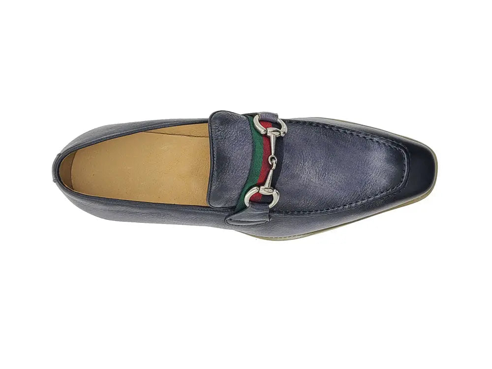 Carrucci Calfskin Slip-On Horsebit Loafer - 7.5