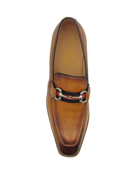 Carrucci Calfskin Slip-On Horsebit Loafer - 7.5