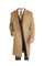 men's Dress Coat Long Wool Winter Dress Knee Length Coat Camel ~ Khaki Wool and Cashmere Long men's Dress Topcoat - Winter coat ~ Overcoat