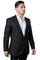 Mens One Button Camo Camouflage Sports Coat in Dark Green