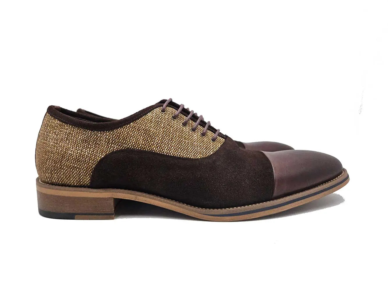 Cap Toe Linen Oxford - 7.5