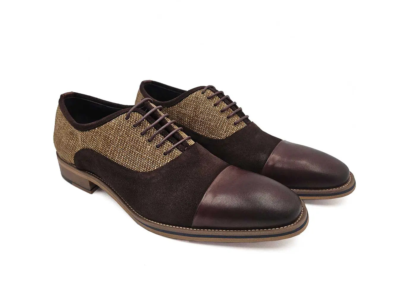 Cap Toe Linen Oxford - 7.5