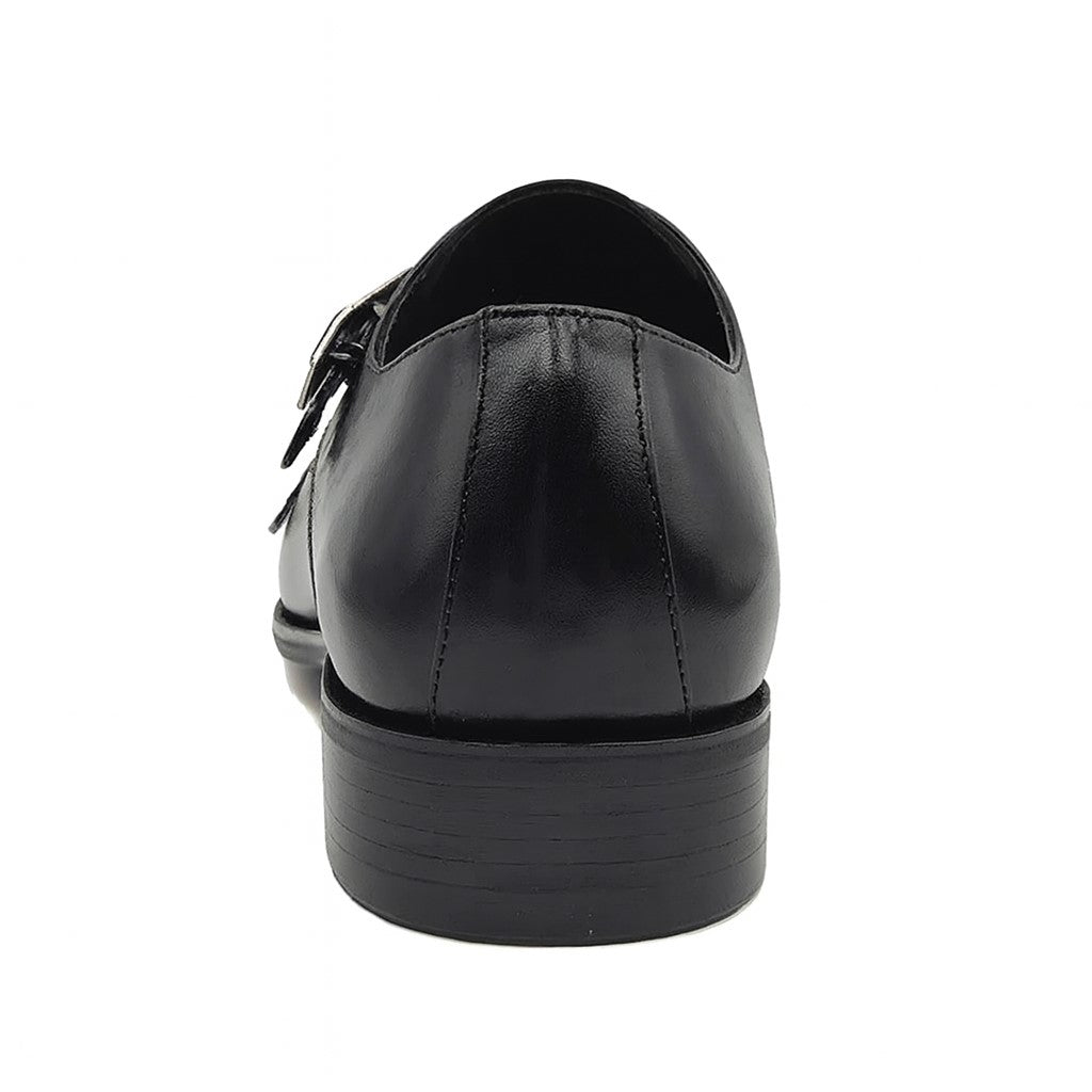Carrucci Cap Toe Double Monk Strap Shoe - 8
