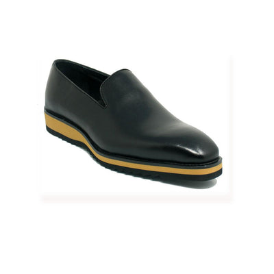 Carrucci Burnished Wholecut Loafer Lightweight Sole