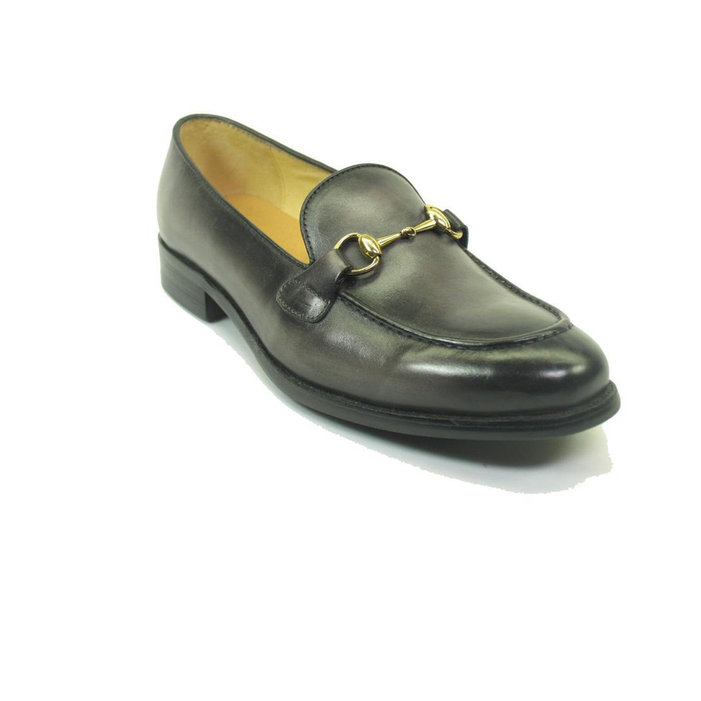 Mens Carrucci Timeless Buckle Loafer in Cognac - 7.5