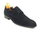 Mens Pain Toe Suede Oxford Dress Shoe in Black