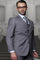 Big and Tall Suit - Charcoal Big and Tall Regular Fit 3 PC Suits