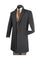 Wool & Cashmere Regular Fit Charcoal Top Coat
