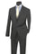 Cheap Priced Suit - Mens Modern Fit Two Button Charcoal Grey Poplin Suit