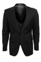 Cheap priced Suit  - Men's Vested One Button Peak Lapel Stacy Adams Charcoal Suit