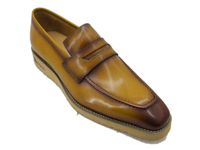 Carrucci Patina Burnished Penny Loafer