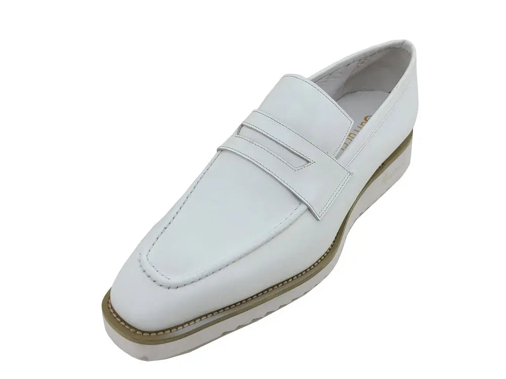 Carrucci Patina Burnished Penny Loafer - 8