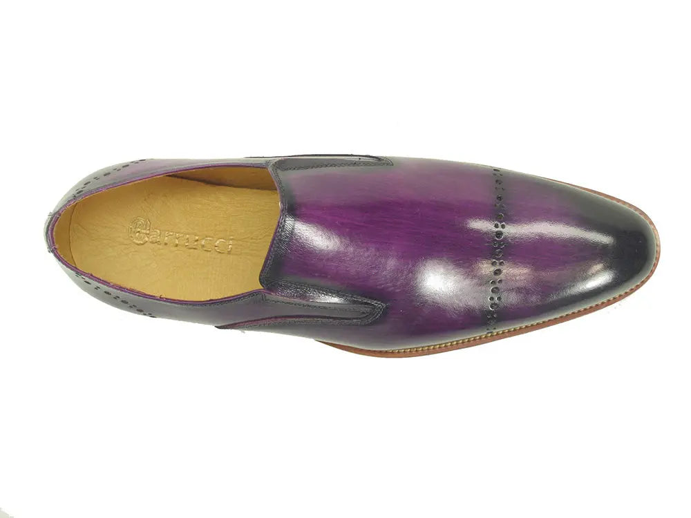 Carrucci Chic Patina Finish Calfskin Slip-on - 7