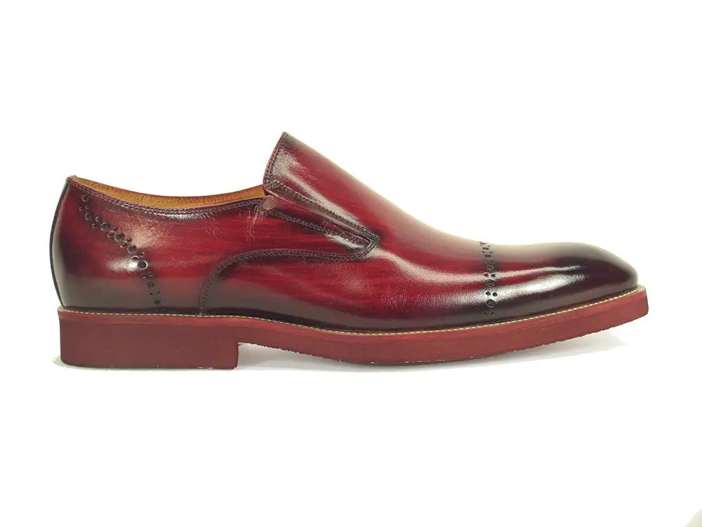 Chic Patina Finish Calfskin Slip-on - 7