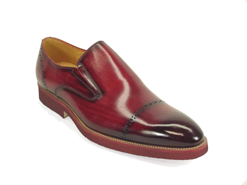Carrucci Chic Patina Finish Calfskin Slip-on - 7
