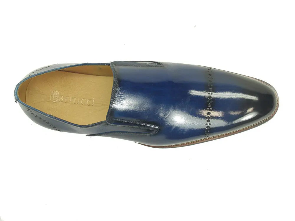 Chic Patina Finish Calfskin Slip-on - 7