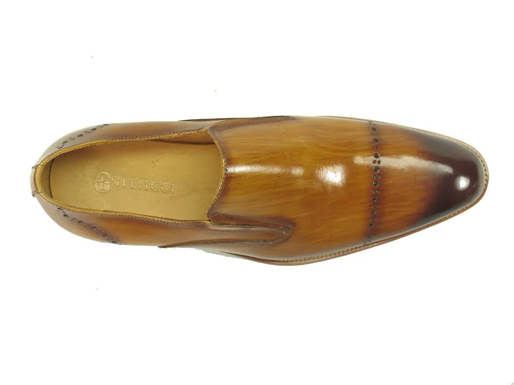 Carrucci Chic Patina Finish Calfskin Slip-on - 7
