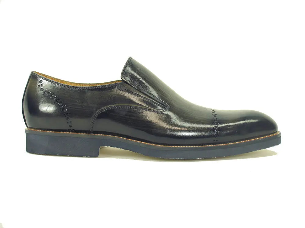 Chic Patina Finish Calfskin Slip-on - 7